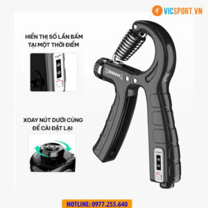Kìm tập tay đếm số GoodFit GF02E có chỉnh lực