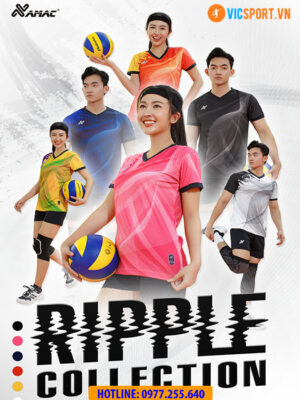Quần áo bóng chuyền nam Amac Ripple