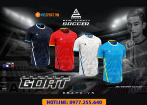 Áo đá banh không logo Draha Goat