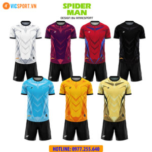 Áo đá banh thiết kế Amac Spider Man