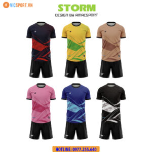 Áo đá banh thiết kế Amac Storm
