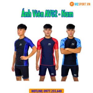 Bộ đồ bơi tay ngắn Ánh Viên AV02 nam