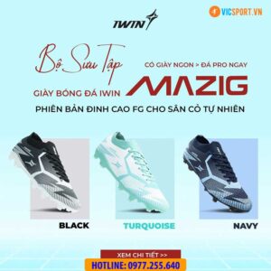 Giày đá banh iWin Mazig CapDervila đế FG