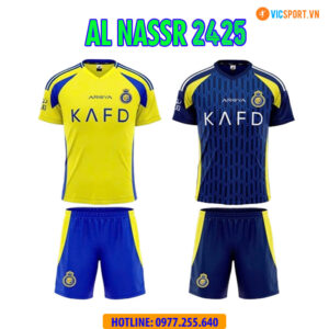 Áo đá banh Clb Al Nassr mùa giải 2024-2025 Ronaldo