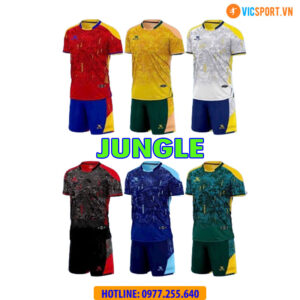 Áo đá banh không logo DullKill Jungle