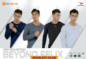Áo lót body Beyono Felix tay dài
