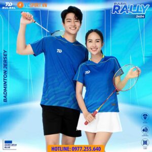 Áo cầu lông nam nữ Bulbal Rally Bam2404