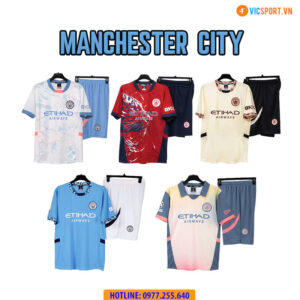 Áo đá banh Strivend Clb Man City mùa giải 2024-2025