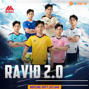 Áo đá banh không logo Mikal Ravid 2.0