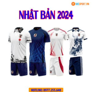Áo đá banh đội tuyển Nhật Bản 2024 vải mè