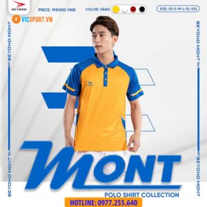 Áo polo di chuyển nam nữ Beyono Mont