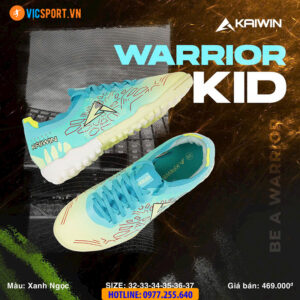 Giày đá banh trẻ em Kaiwin Warrior đế TF