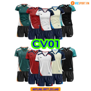 Quần áo bóng chuyền nam nữ CV01