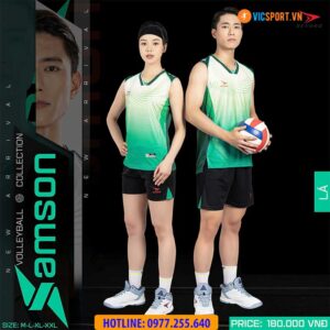 Quần áo bóng chuyền nam nữ Beyono Samson sát nách