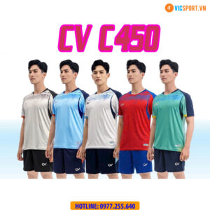 Áo đá banh không logo CV C450