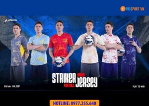 Áo đá banh không logo Kaiwin Striker