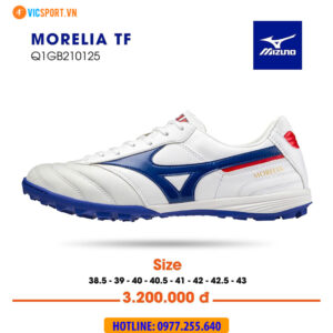 Giày đá banh Mizuno Morelia đế TF chính hãng