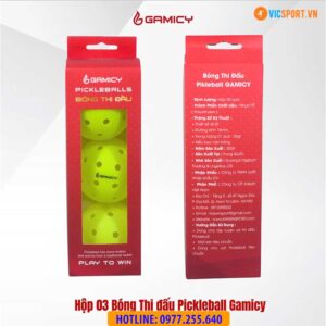 Hộp bóng thi đấu Pickleball Gamicy
