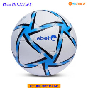 Quả bóng đá chính hãng Ebete CM7 (size 4 - size 5)