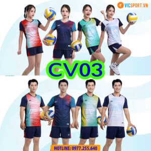 Quần áo bóng chuyền nam nữ Convis CV03