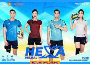 Quần áo bóng chuyền nam nữ Bulbal Hexa