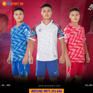 Áo đá banh không logo Wika Enzo