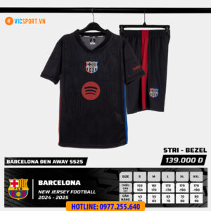 Áo đá banh Strivend Clb Barcelona mùa giải 2024-2025