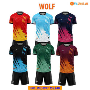 Áo đá banh thiết kế Amac Wolf