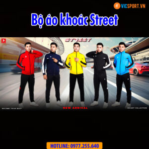 Bộ khoác thể thao Justplay Street