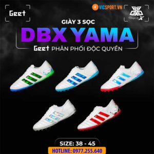 Giày đá banh 3 sọc Geet DBX Yama đế MG