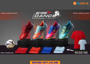 Giày đá banh chính hãng Beyono Dance đế TF