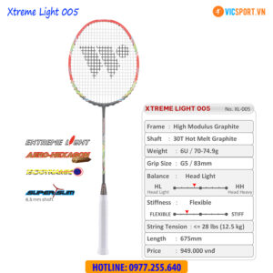 Khung vợt cầu lông Wish Streme Light