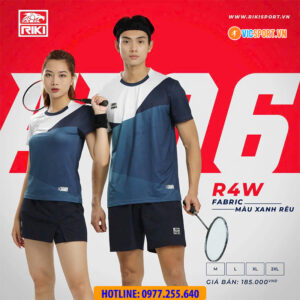 Áo cầu lông pickleball Riki AL06 đa năng