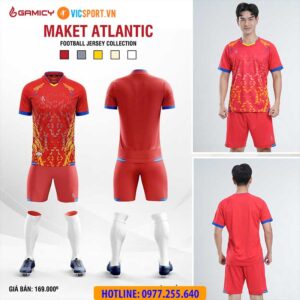 Áo đá banh không logo Gamicy Atlantic - Hình ảnh 2