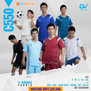 Áo đá banh không logo CV C550