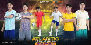 Áo đá banh không logo Gamicy Atlantic