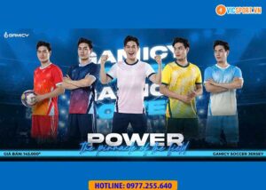 Áo đá banh không logo Gamicy Power