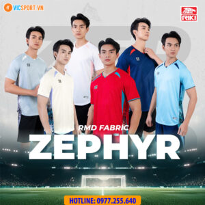 Áo đá banh không logo Riki Zephyr