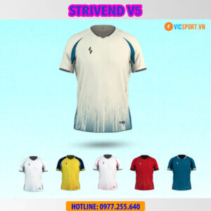 Áo đá banh không logo Strivend V5