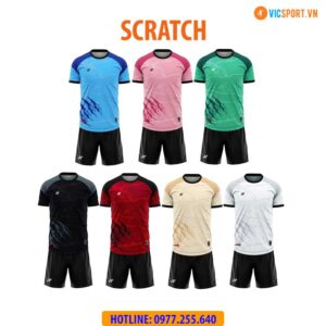 Áo đá banh thiết kế Amac Scratch