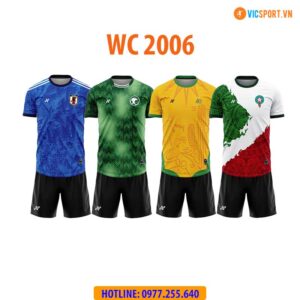 Áo đá banh thiết kế Amac WC 2026