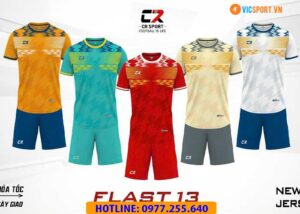 Áo đá banh thiết kế CR Flast 13