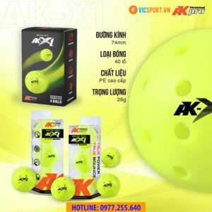 Bóng thi đấu Pickleball Akpro AK