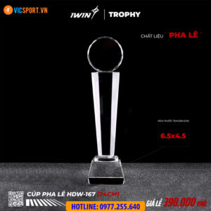 Cúp pha lê iWin cho các bộ môn