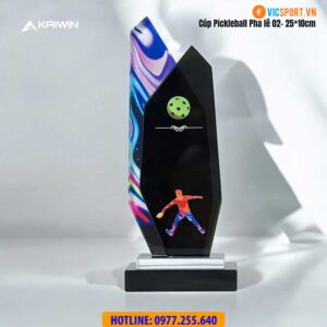 Cúp pickleball Kaiwin pha lê 02
