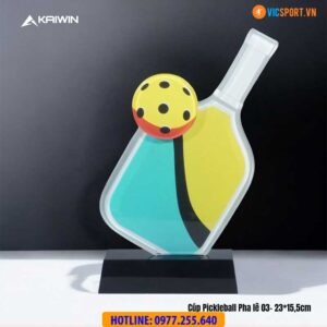 Cúp pickleball Kaiwin pha lê 03
