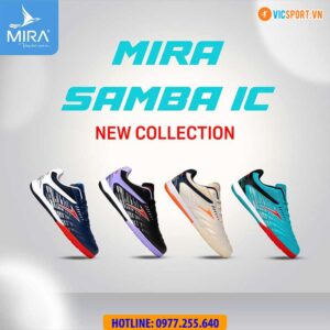 Giày đá banh Mira Samba đế IC