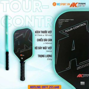 Vợt Pickleball chính hãng Akpro Tour
