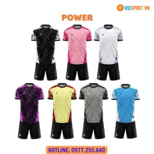 Áo đá banh thiết kế Amac Power