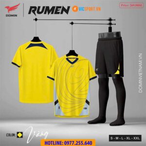 Áo đá banh thiết kế Domin Rumen